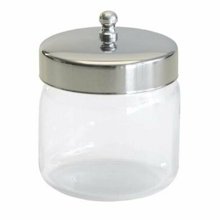 NUTRIONE 3 in. Unlabeled Flint Glass Dressing Jar with Cover 12 per Box NU2974266